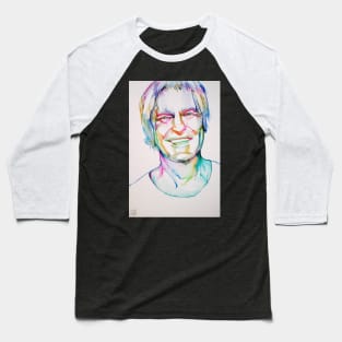 TIMOTHY LEARY watercolor and ink portrait Baseball T-Shirt